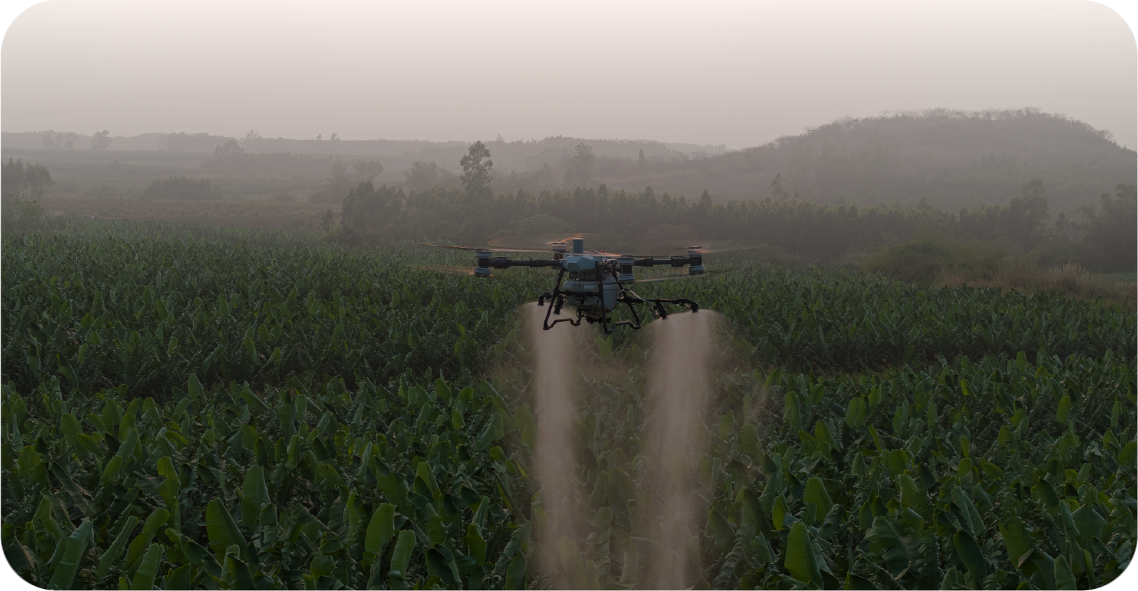 Aspersiones con Drones